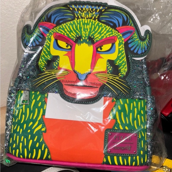 Loungefly Disney Coco 'Miguel Rides Pepita' Mini Backpack - Premium Leather Character Bag